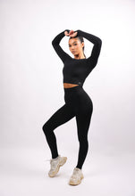 Load image into Gallery viewer, Diversity Long Sleeve Sets Black