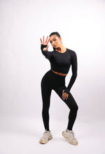 Load image into Gallery viewer, Diversity Long Sleeve Sets Black