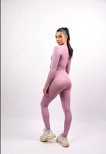 Load image into Gallery viewer, Diversity Long Sleeve Gym Sets Light Pink