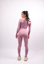 Load image into Gallery viewer, Diversity Long Sleeve Gym Sets Light Pink