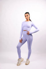 Load image into Gallery viewer, Diversity Long Sleeve Gym Sets Lilac