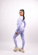 Load image into Gallery viewer, Diversity Long Sleeve Gym Sets Lilac