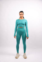 Load image into Gallery viewer, Diversity Long Sleeves Set Turquoise