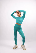 Load image into Gallery viewer, Diversity Long Sleeves Set Turquoise
