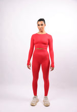 Load image into Gallery viewer, Diversity Long Sleeve Set Red
