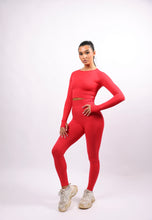 Load image into Gallery viewer, Diversity Long Sleeve Set Red