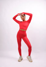 Load image into Gallery viewer, Diversity Long Sleeve Set Red