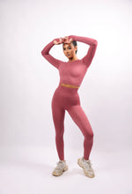 Load image into Gallery viewer, Diversity Long Sleeve Set Dusty Pink