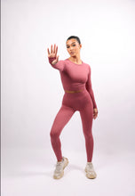 Load image into Gallery viewer, Diversity Long Sleeve Set Dusty Pink