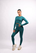 Load image into Gallery viewer, Diversity Long Sleeve Set Teal