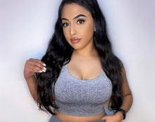 Load image into Gallery viewer, Vision Grey Sports Bra